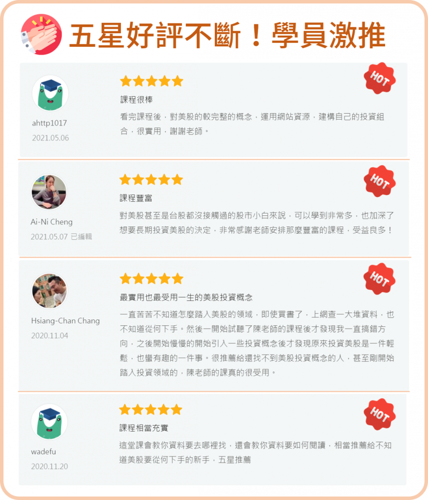 hahow 學投資 豹投資 投資線上課程 台股 美股 財報 ETF